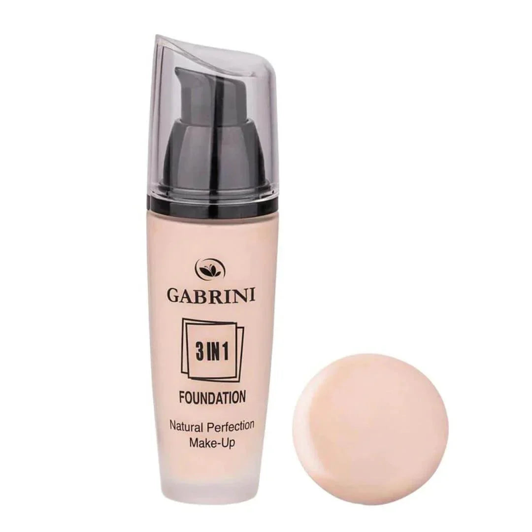 Gabrini 3 IN 1 Foundation Natural Perfection Makeup - Buy Online in Pakistan at Cosmia.pk