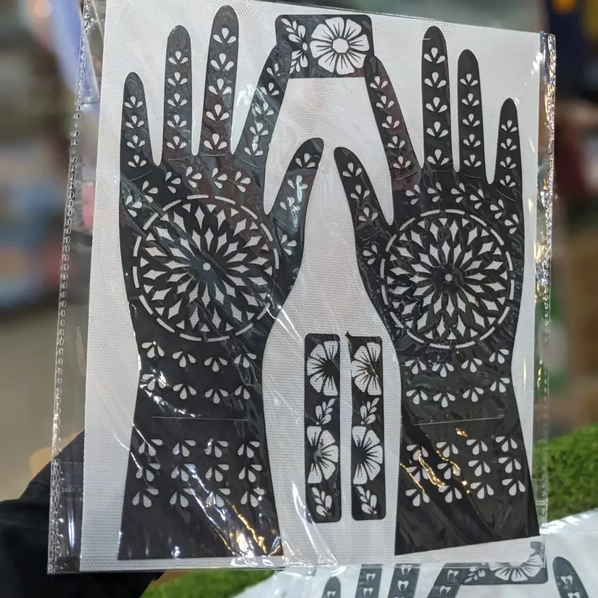 Full Hand Mehndi Stencil Design - Buy Online in Pakistan at Cosmia.pk