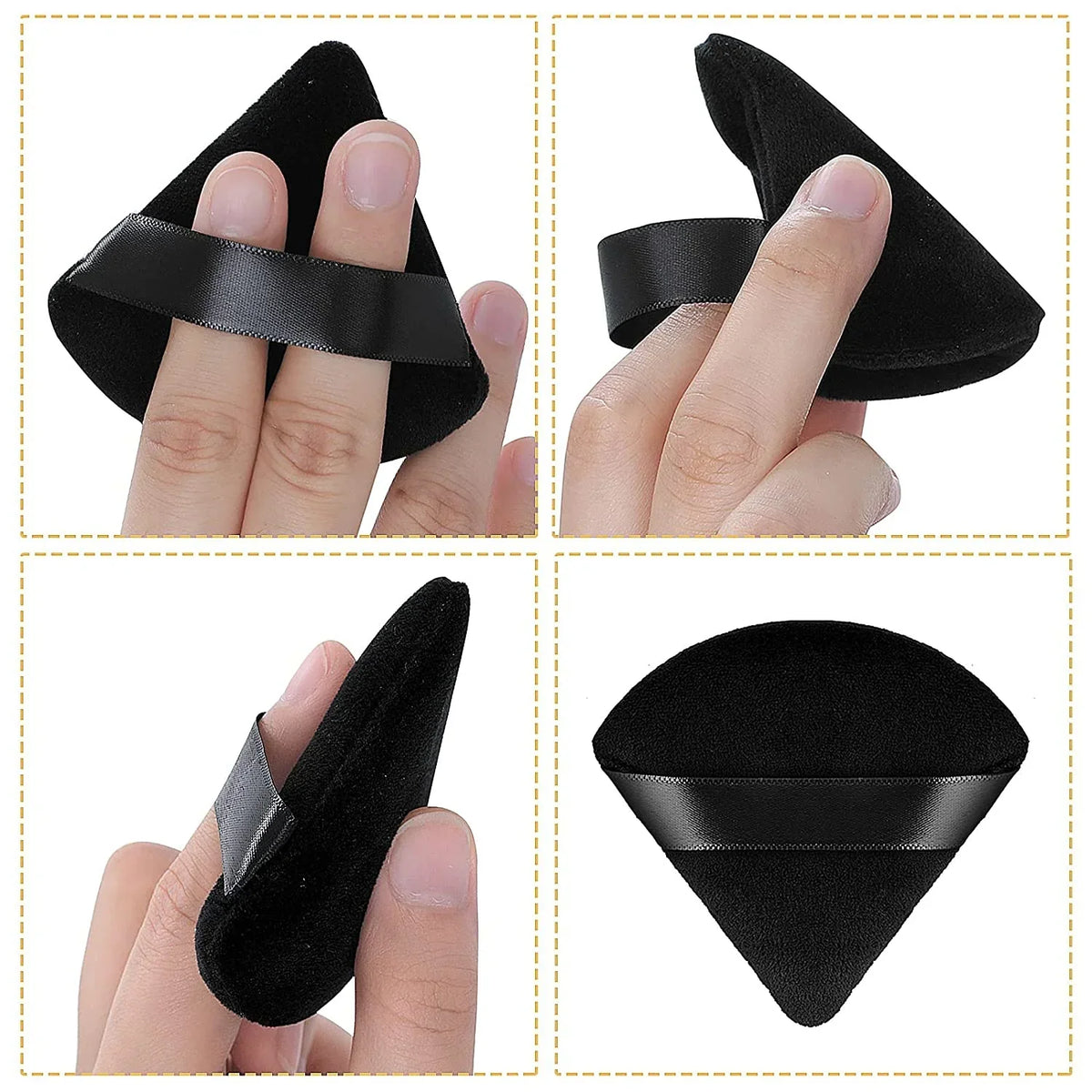 GR Nature Triangle Puff - Each - Buy Online in Pakistan at Cosmia.pk