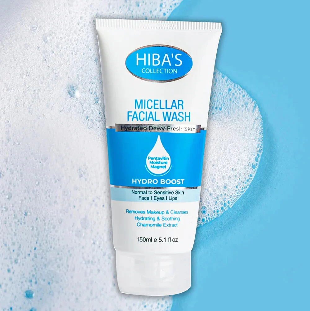 Hiba's Collection Micellar Facial Wash - 150ml - Buy Online in Pakistan at Cosmia.pk