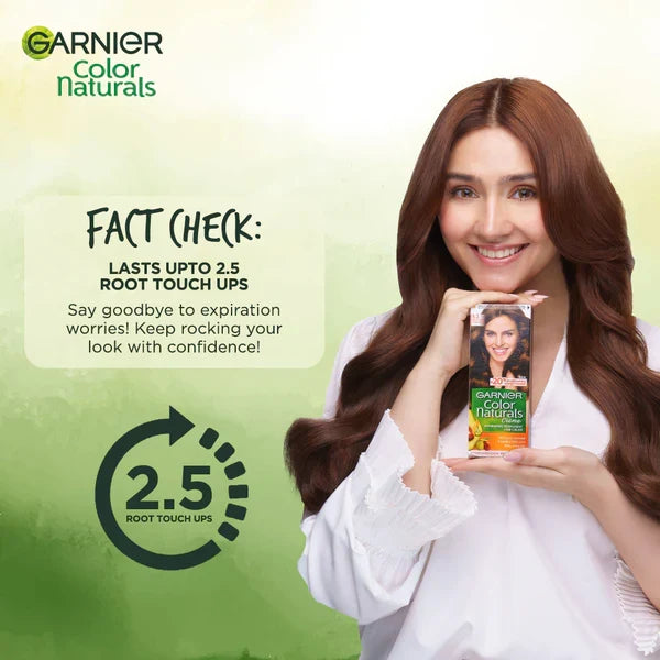 Garnier - Color Naturals Hair Colors - 5 Natural Light Brown - Buy Online in Pakistan at Cosmia.pk
