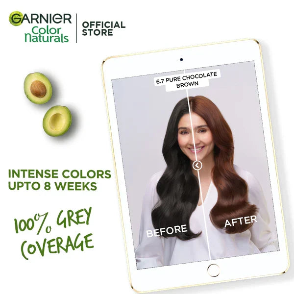 Garnier - Color Naturals Hair Colors - 7.7 Deer Brown - Buy Online in Pakistan at Cosmia.pk