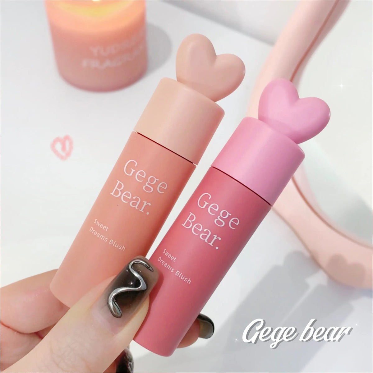 Gege Bear Heart Sweet Dream Liquid Blush - Buy Online in Pakistan at Cosmia.pk