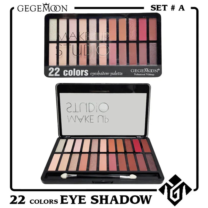 Gege Moon 22 Colors Eyeshadow - Buy Online in Pakistan at Cosmia.pk
