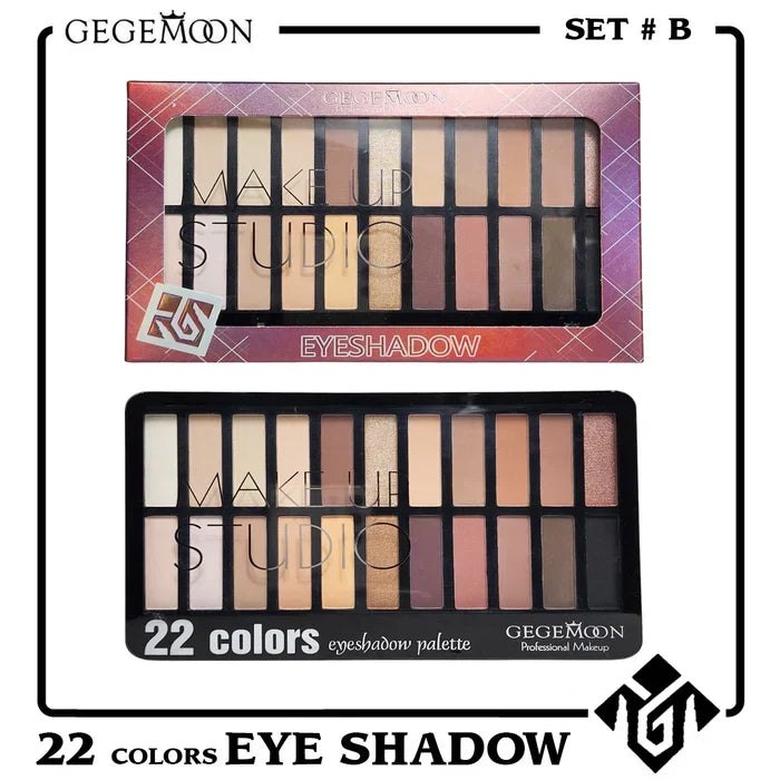 Gege Moon 22 Colors Eyeshadow - Buy Online in Pakistan at Cosmia.pk