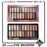 Gege Moon 22 Colors Eyeshadow - Buy Online in Pakistan at Cosmia.pk