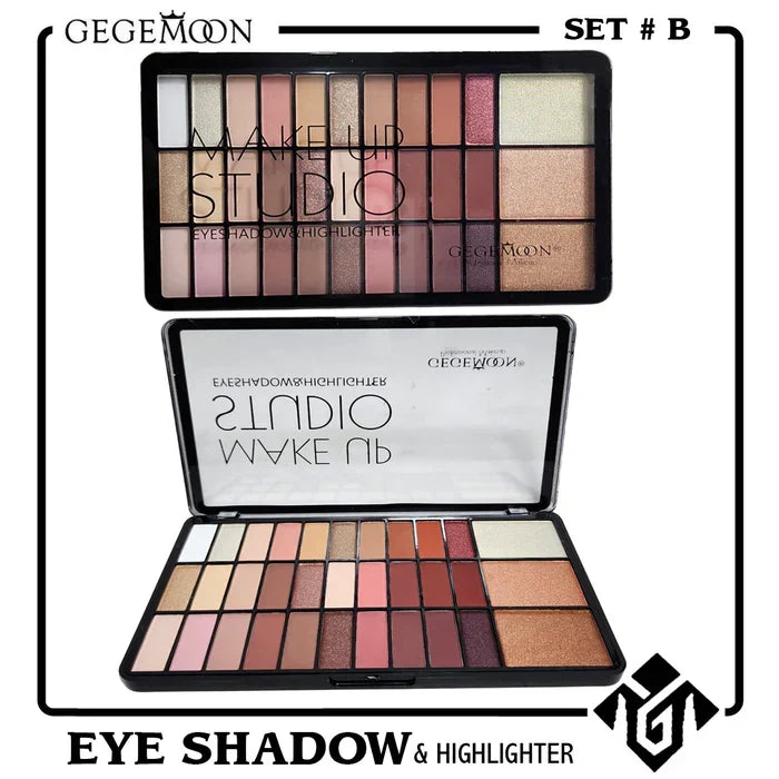 Gege Moon 33 Colors Eyeshadow - Buy Online in Pakistan at Cosmia.pk