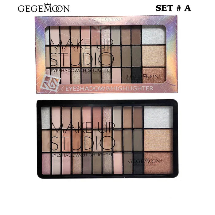Gege Moon 33 Colors Eyeshadow - Buy Online in Pakistan at Cosmia.pk