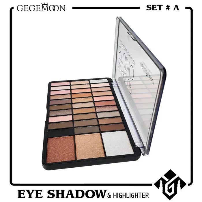 Gege Moon 33 Colors Eyeshadow - Buy Online in Pakistan at Cosmia.pk