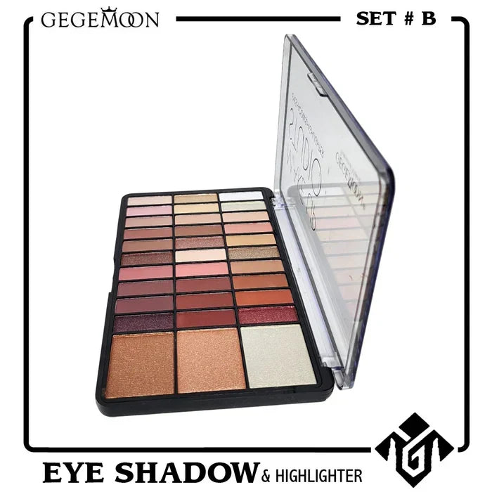 Gege Moon 33 Colors Eyeshadow - Buy Online in Pakistan at Cosmia.pk