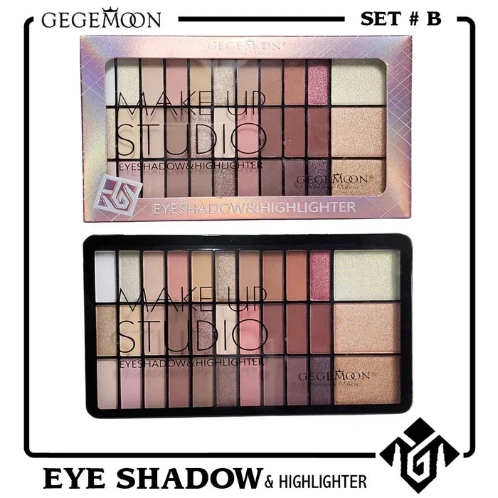 Gege Moon 33 Colors Eyeshadow - Buy Online in Pakistan at Cosmia.pk