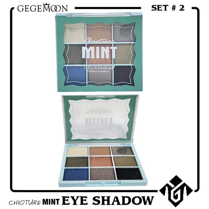 Gege Moon 9 color CHIOTURE MINT Eyeshadow Kit - Buy Online in Pakistan at Cosmia.pk