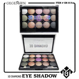 Gegemoon 15 Color 3D Diamond Eyeshadow - Buy Online in Pakistan at Cosmia.pk