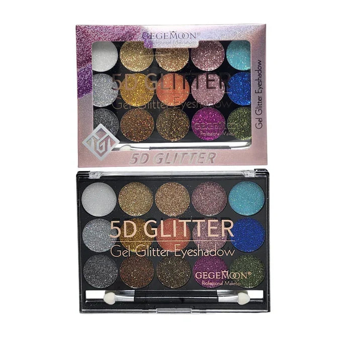 Gegemoon 5D Gel Glitter Eyeshadow 15 Colors - Buy Online in Pakistan at Cosmia.pk
