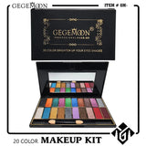 Gege moon 20 color Makeup Kit Eyeshadow GM-911 - Buy Online in Pakistan at Cosmia.pk