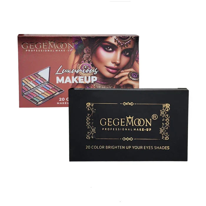 Gege moon 20 color luxurious Eyeshadow GM-906 - Buy Online in Pakistan at Cosmia.pk
