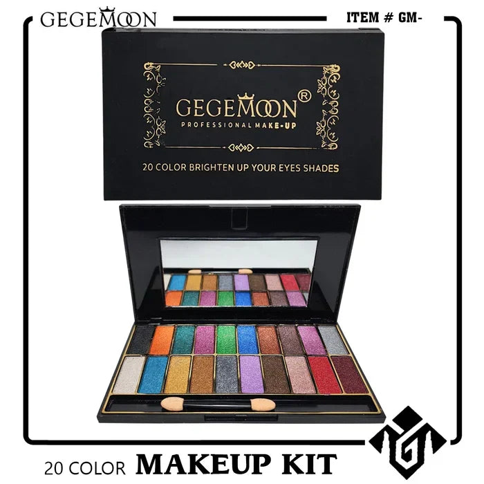 Gege moon 20 color Yellow Makeup Kit Eyeshadow GM-904 - Buy Online in Pakistan at Cosmia.pk