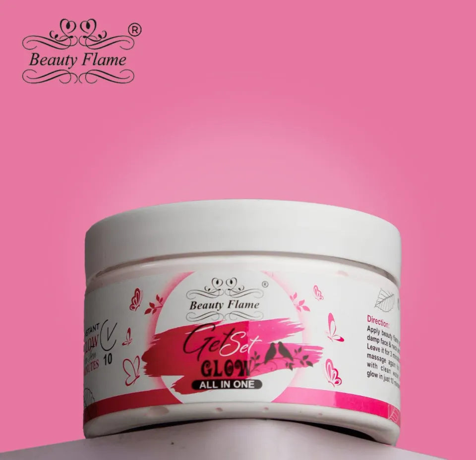 Beauty Flame Get Set Glow All In One Jar 250gm - Buy Online in Pakistan at Cosmia.pk