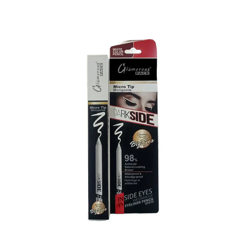 Glamorous Face Dark Side Waterproof Eyeliner Kajal Pencil White - Buy Online in Pakistan at Cosmia.pk