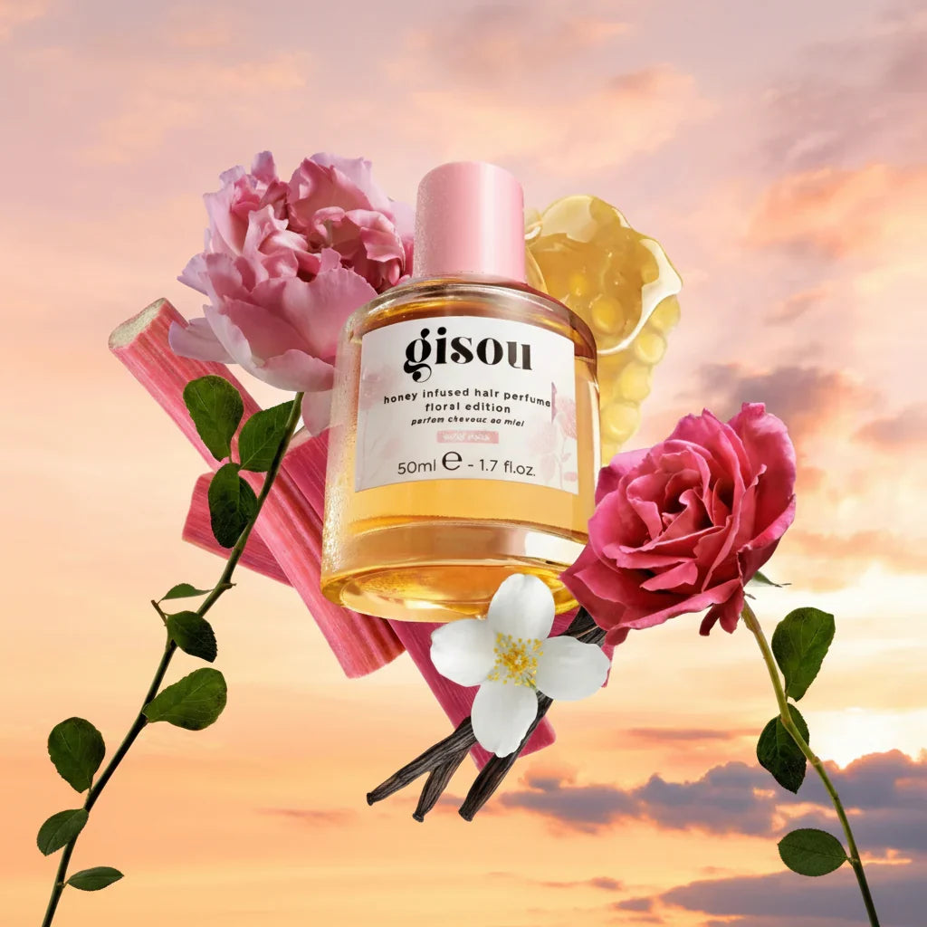 Gisou Honey Infused Hair Perfume Wild Rose - 50ml - Buy Online in Pakistan at Cosmia.pk