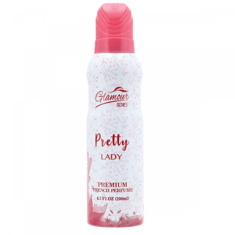 Glamour series Deodorant Pretty 200ml - Buy Online in Pakistan at Cosmia.pk