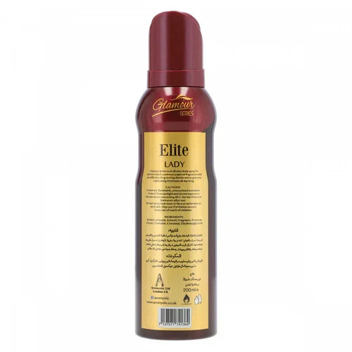 Glamour series Deodorant Elite 200ml - Buy Online in Pakistan at Cosmia.pk
