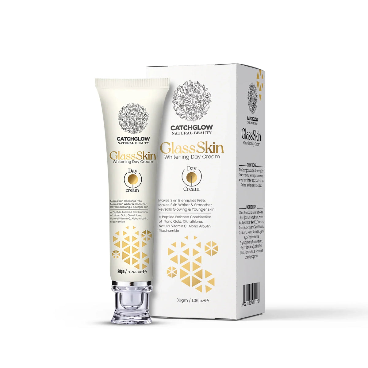 Catchglow Glass Skin Whitening Cream - 30g - Factory Leftover - Buy Online in Pakistan at Cosmia.pk