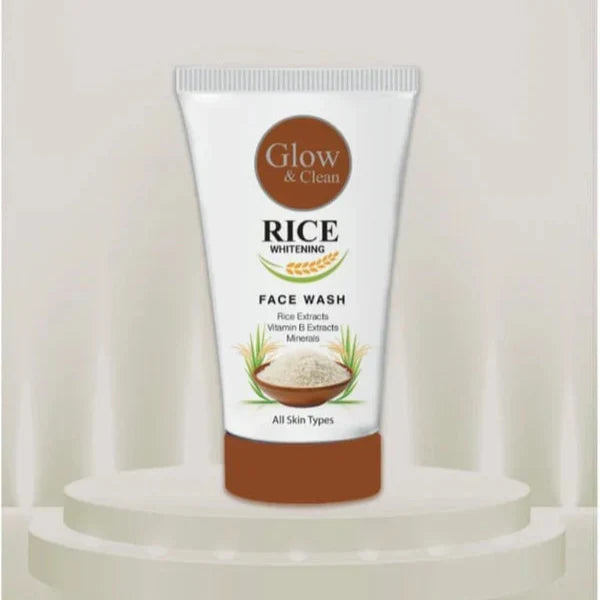 Glow & clean Rice Whitening Face Wash 120ml - Buy Online in Pakistan at Cosmia.pk