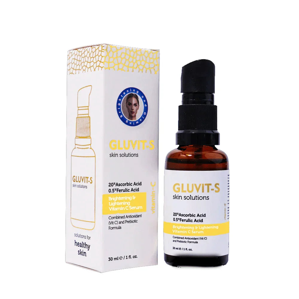 Asra derm Gluvit-S Vitamin-C Serum 30ml - Buy Online in Pakistan at Cosmia.pk