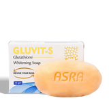 Asra derm Gluvit-S Whitening Soap 75g - Buy Online in Pakistan at Cosmia.pk