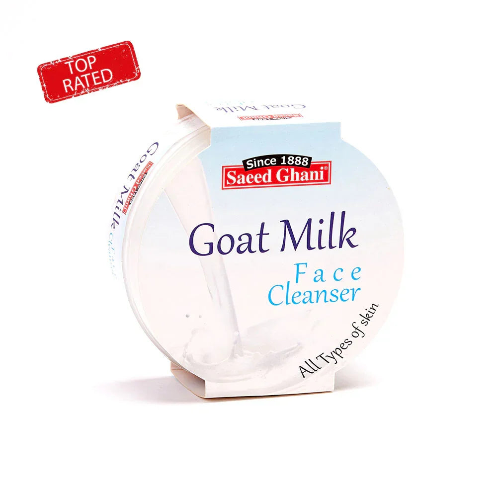 Saeed Ghani Goat Milk Face Cleanser – 180g - Buy Online in Pakistan at Cosmia.pk