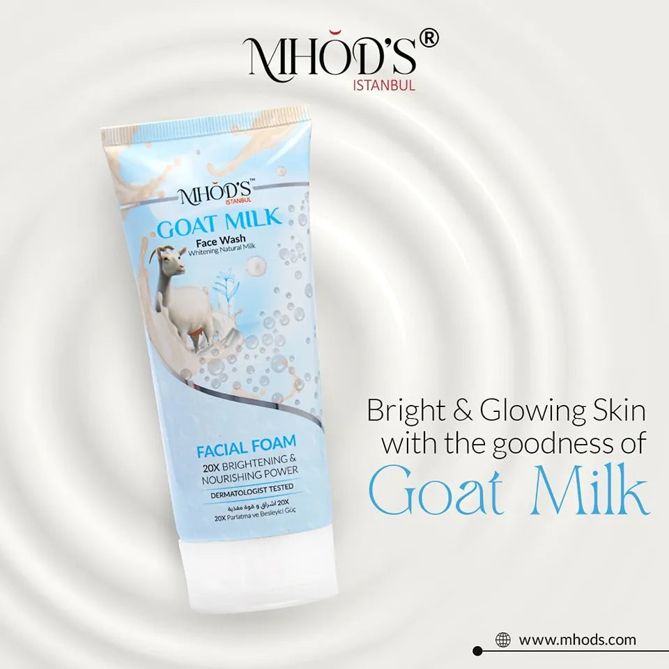 Mhod’s Istanbul Goat Milk Facial Foam - 100g - Buy Online in Pakistan at Cosmia.pk