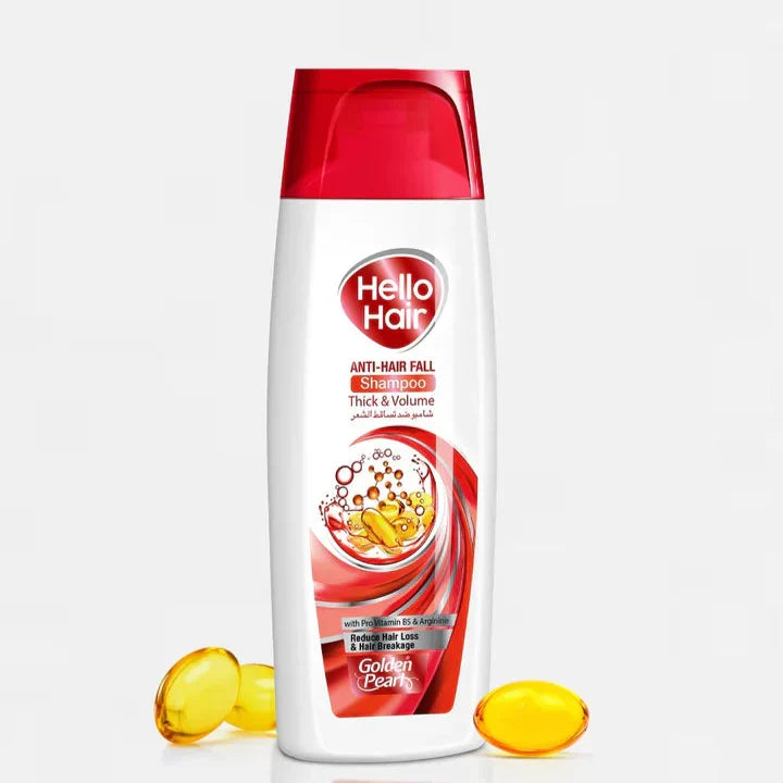 Golden Pearl Hello Hair - Anti Hair Fall Shampoo - Buy Online in Pakistan at Cosmia.pk