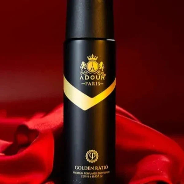 Adour Paris Golden Perfumed Body Spray - 250ml - Buy Online in Pakistan at Cosmia.pk