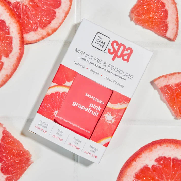 Be Care Love Pink Grapefruit Energizing Spa 4 Pcs Set - Buy Online in Pakistan at Cosmia.pk