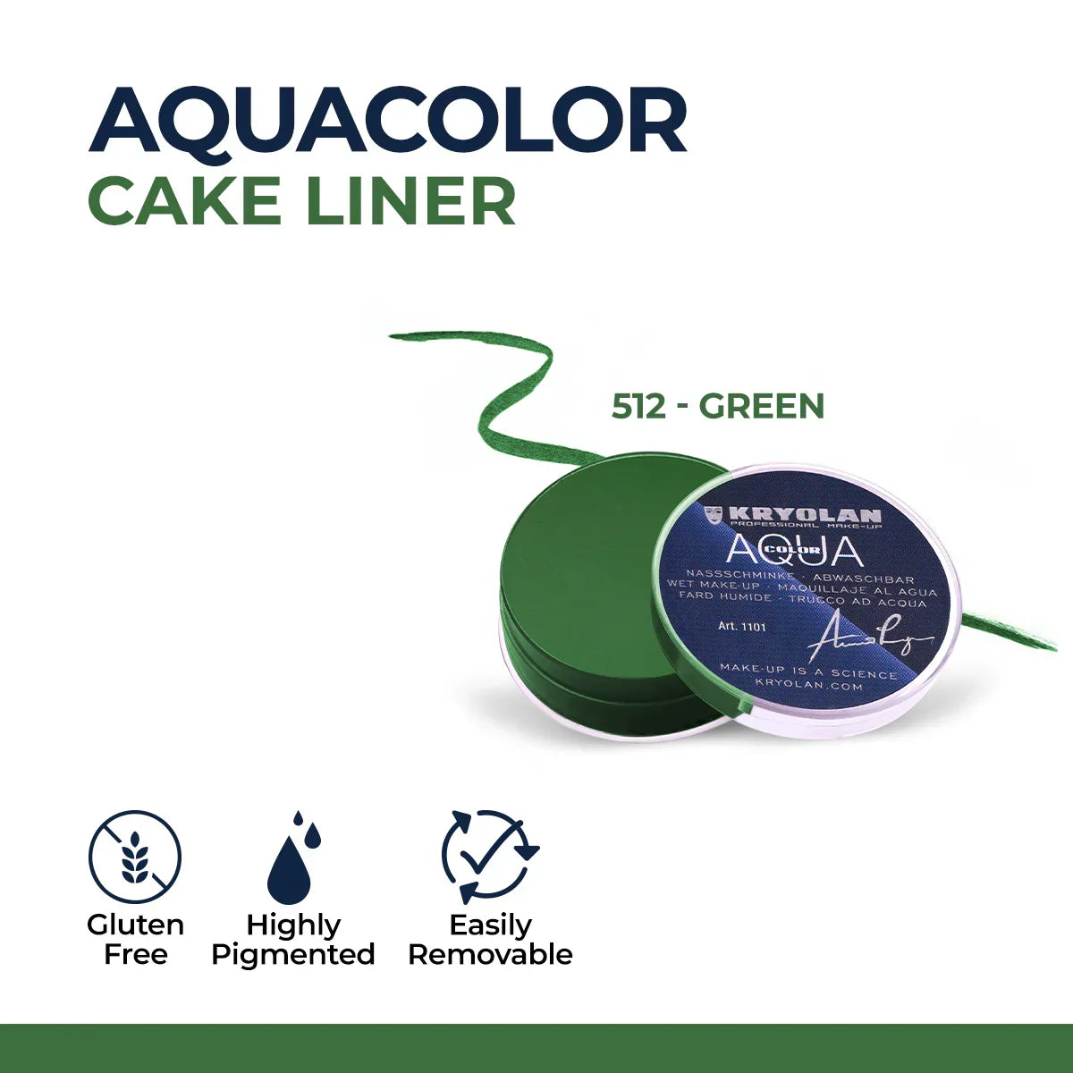 Kryolan - Aquacolor Cake Liner - Buy Online in Pakistan at Cosmia.pk