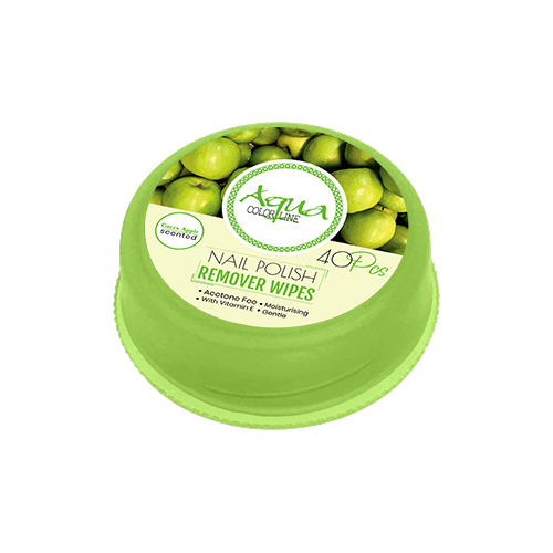 Aqua Color Line Nail polish Remover Pad 40 Pieces - Buy Online in Pakistan at Cosmia.pk