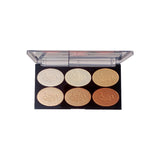 Aqua Color Line 6 Color Highlighter Palette - Buy Online in Pakistan at Cosmia.pk