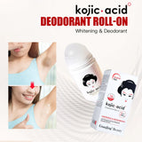 GuanJing Kojic Acid Deodorant Perfume Underarm Roll On - 50ml - Buy Online in Pakistan at Cosmia.pk