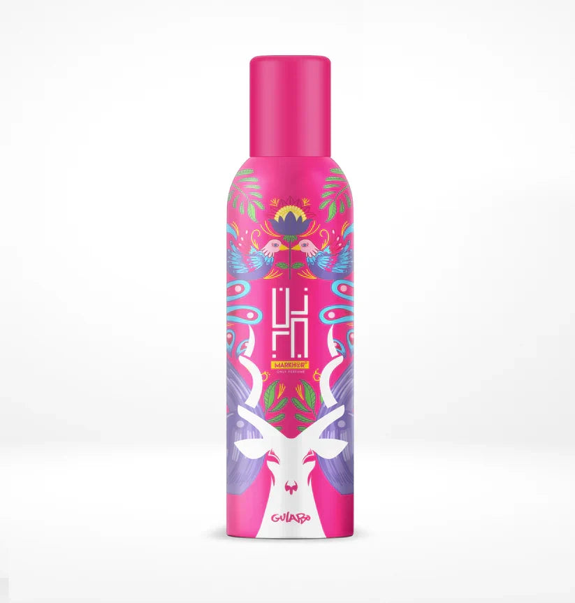 Markhor Zann Gulabo body spray - 120ml - Buy Online in Pakistan at Cosmia.pk