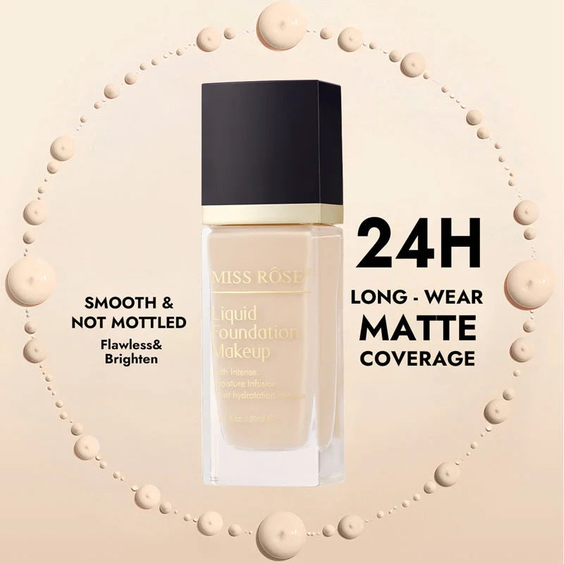 Miss Rose Liquid Makeup Foundation - 30ml - Buy Online in Pakistan at Cosmia.pk