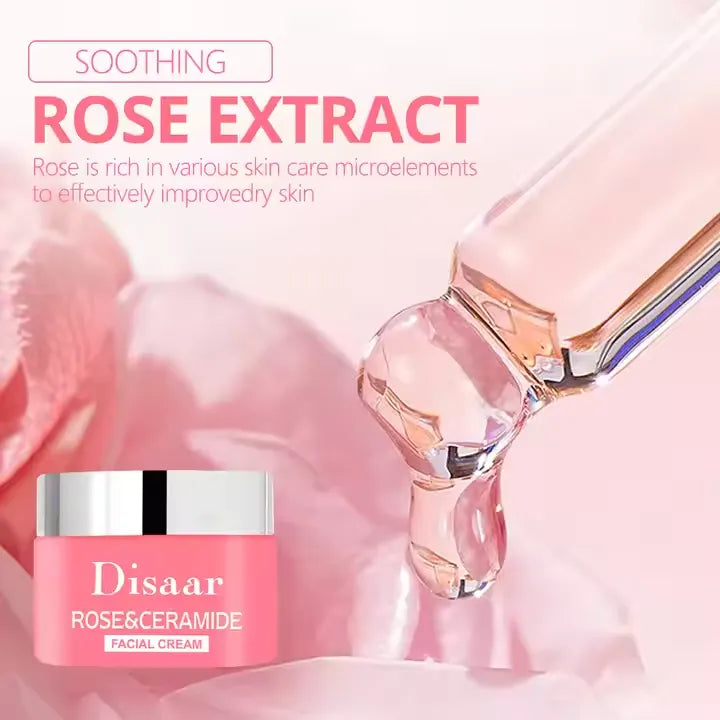 Disaar Rose Ceramide Repair and Brightening Facial Cream - 50g - Buy Online in Pakistan at Cosmia.pk