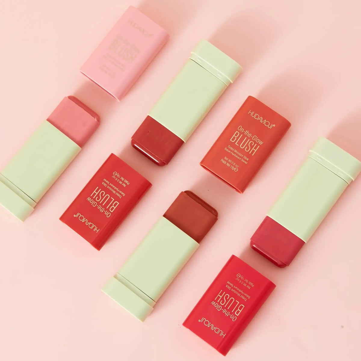 Hudamoji On the Glow Makeup Blush Stick - Buy Online in Pakistan at Cosmia.pk