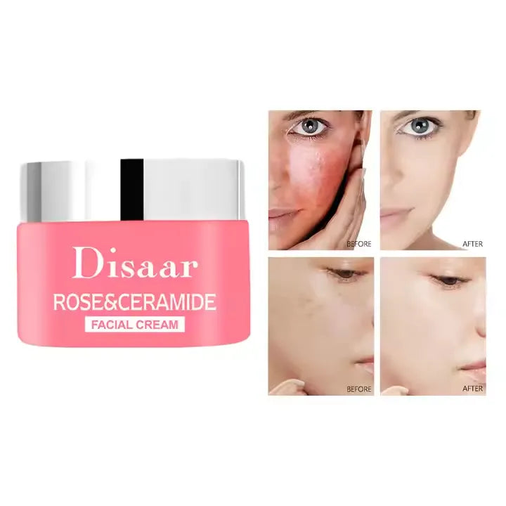 Disaar Rose Ceramide Repair and Brightening Facial Cream - 50g - Buy Online in Pakistan at Cosmia.pk