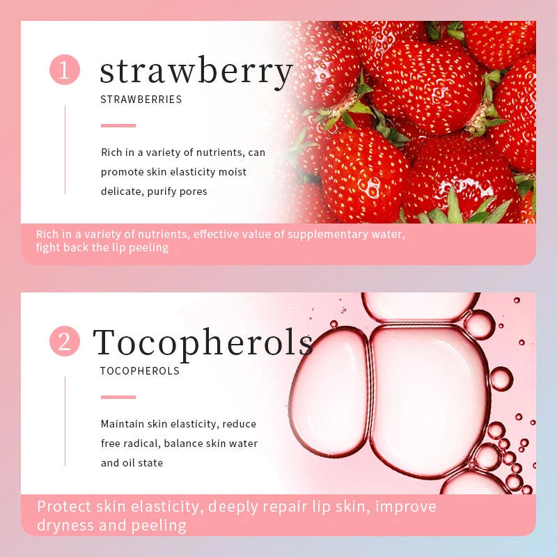 BIOAQUA Strawberry Moisturizing Lip Mask - Buy Online in Pakistan at Cosmia.pk
