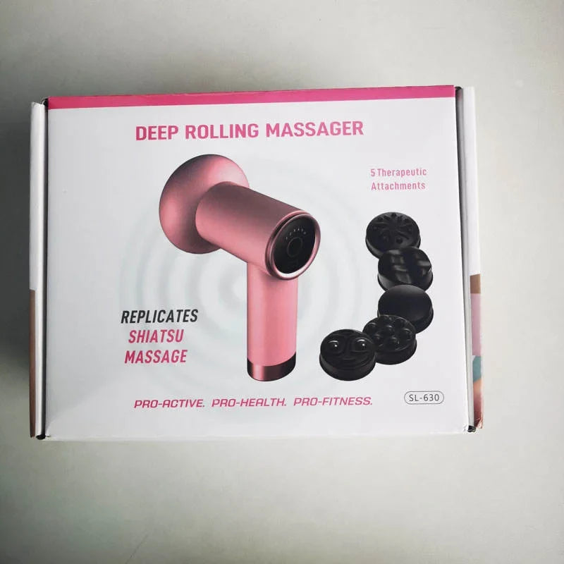 Kneading Mechanical 5 in 1 Deep Rolling Massager - Buy Online in Pakistan at Cosmia.pk
