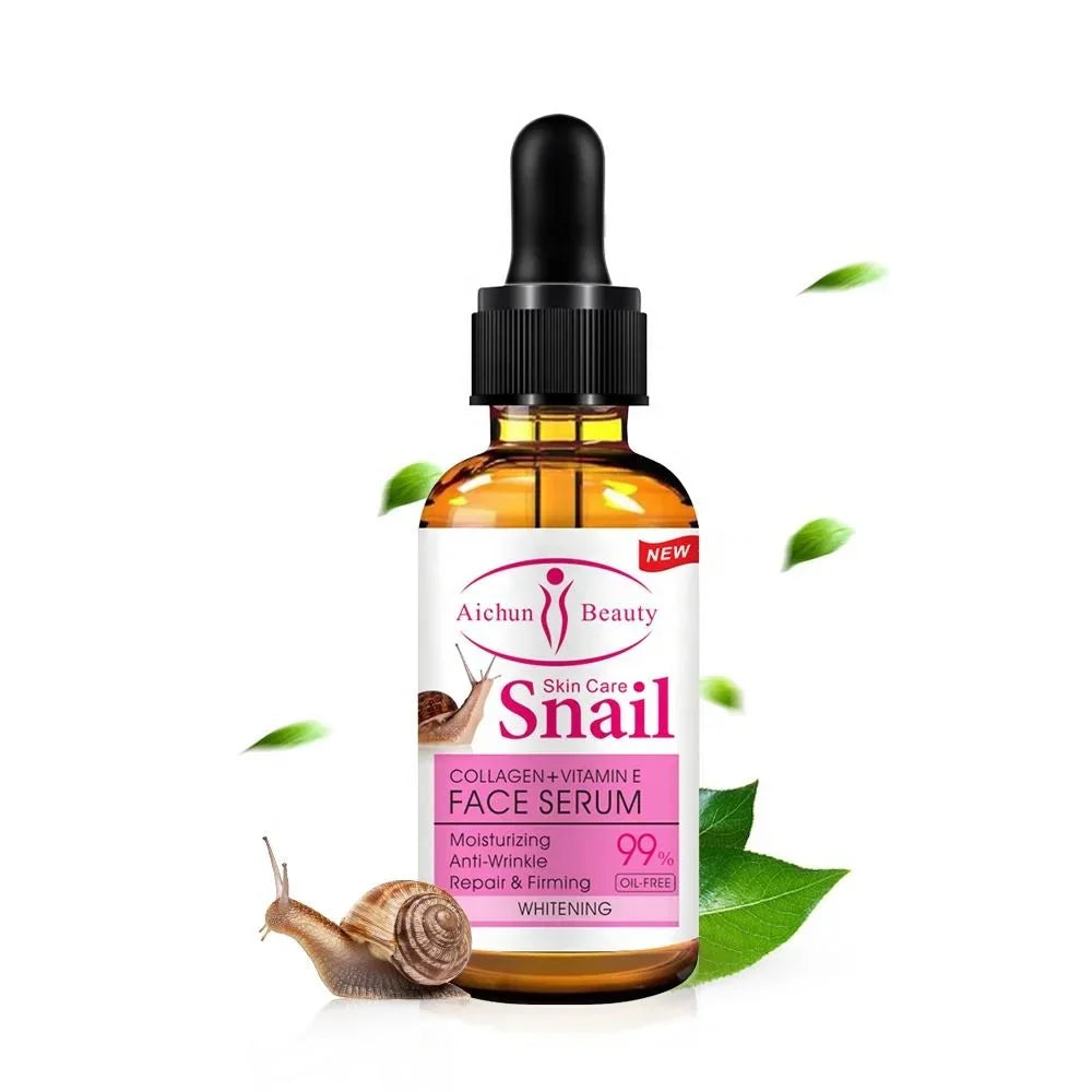Aichun Beauty Snail Anti Aging Anti Wrinkle Collagen Whitening Facial - Buy Online in Pakistan at Cosmia.pk