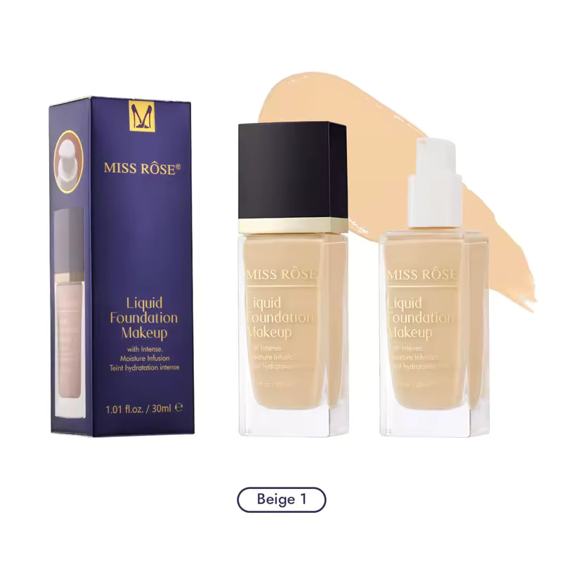 Miss Rose Liquid Makeup Foundation - 30ml - Buy Online in Pakistan at Cosmia.pk