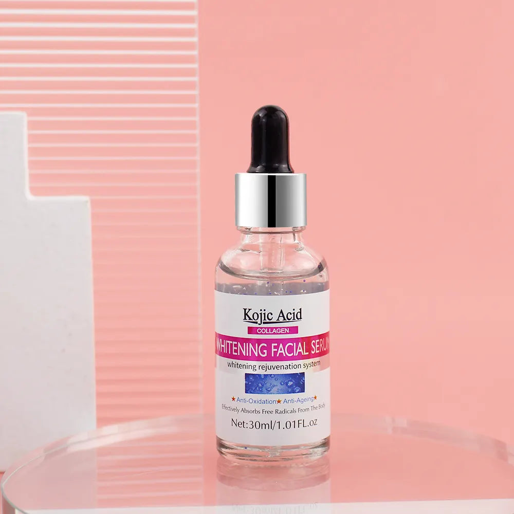 Guanjing Kojic Acid & Collagen Whitening Serum – Brighten, Hydrate & Restore Glow - 30ml - Buy Online in Pakistan at Cosmia.pk