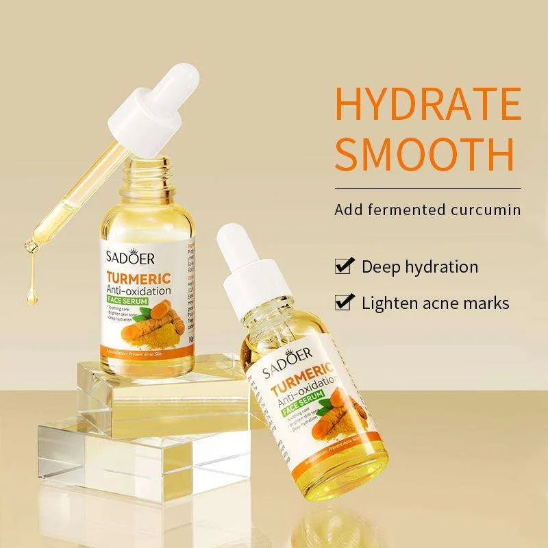 Sadoer Turmeric Anti Oxidation Face Serum - 30ml - Buy Online in Pakistan at Cosmia.pk